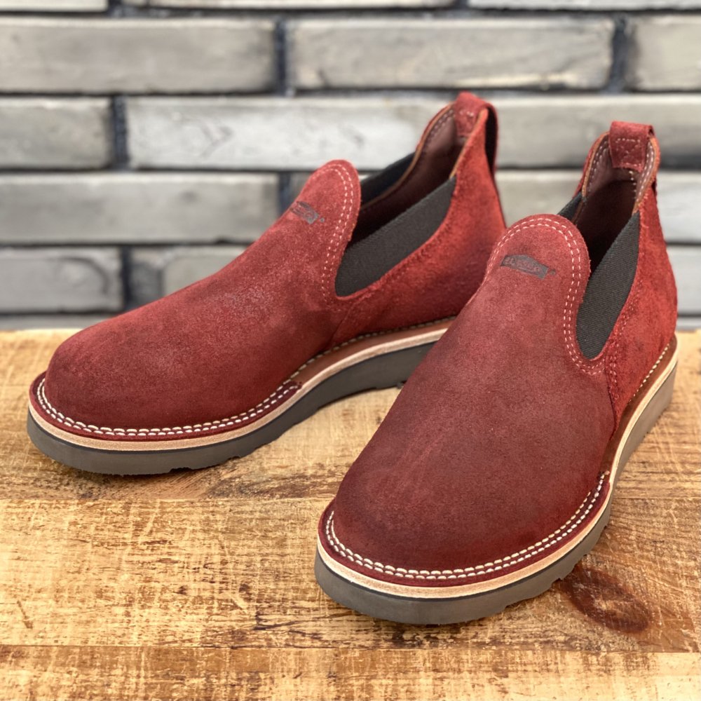 【オーダーメイド】ROMEO Burgundy Rough Out Raptor Sole - WESCO JAPAN ONLINE SHOP