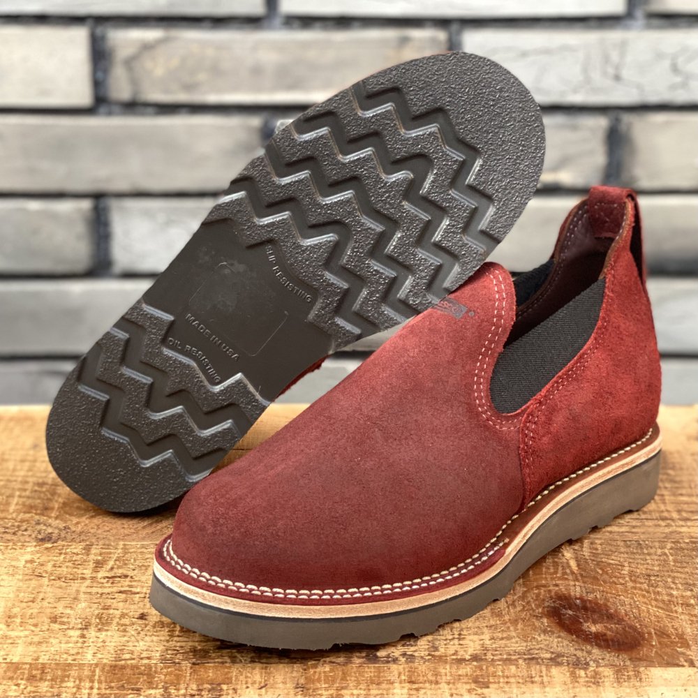 【オーダーメイド】ROMEO Burgundy Rough Out Raptor Sole - WESCO JAPAN ONLINE SHOP