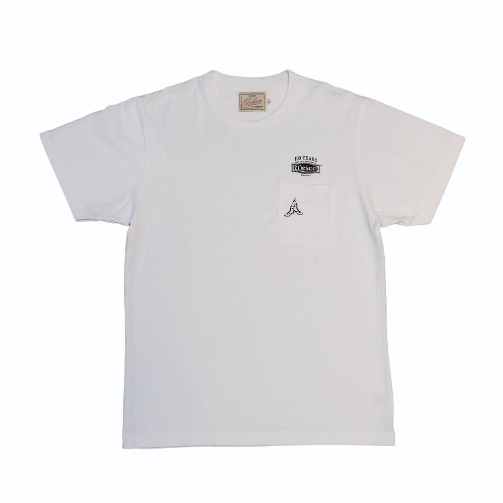 WESCODEHEN<br>100YEARS LOGO POCKET TEEܸۡ4colors