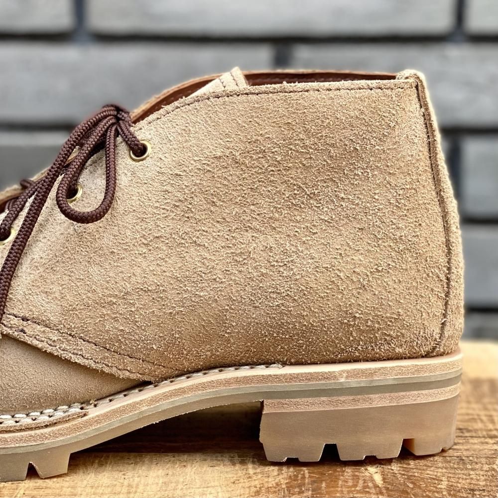 オーダーメイド】CHUKKA Burlap Rough Out #100Honey Sole