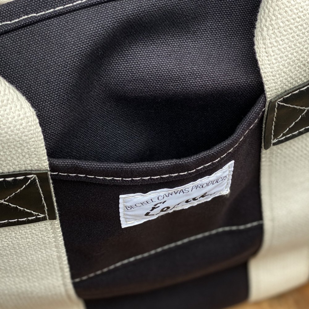 BECKEL】CANVAS TOTE BAG〈Black/White〉 - WESCO JAPAN ONLINE SHOP