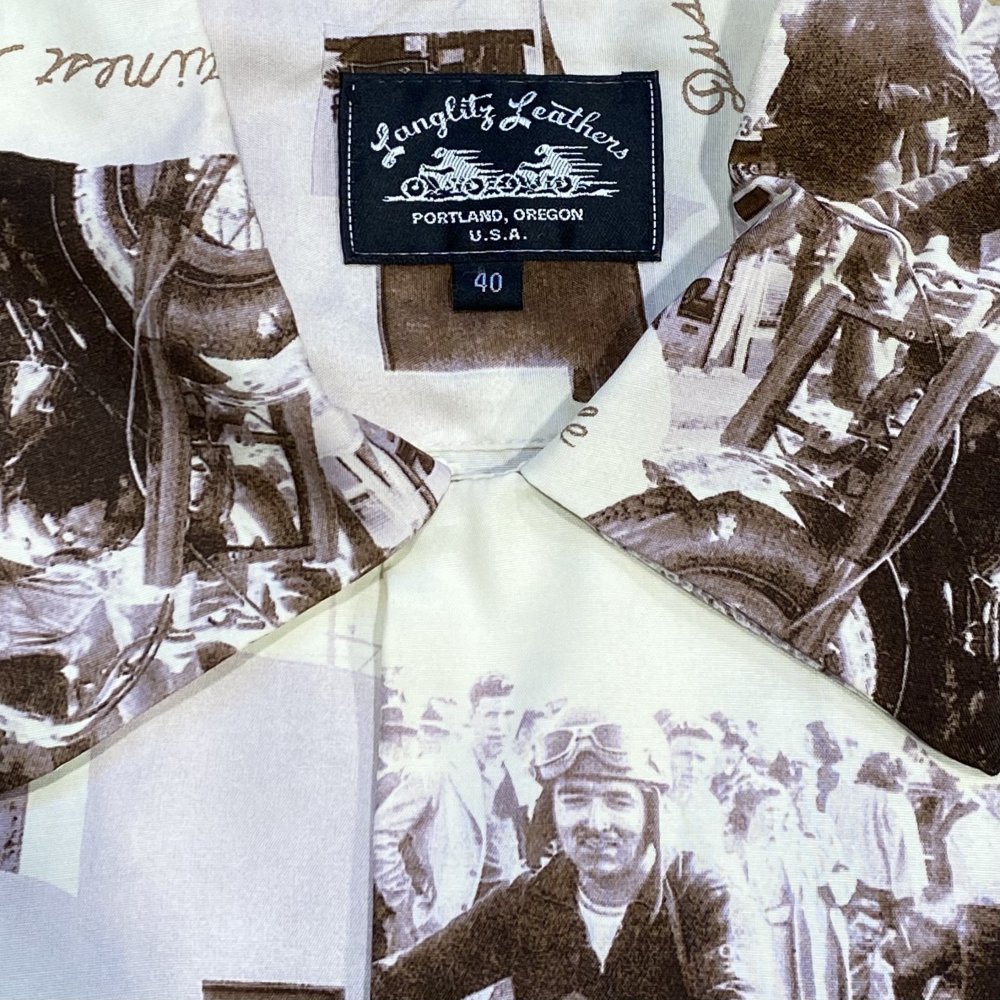 Langlitz Leathers】An Authentic Hawaiian Shirt - WESCO JAPAN 