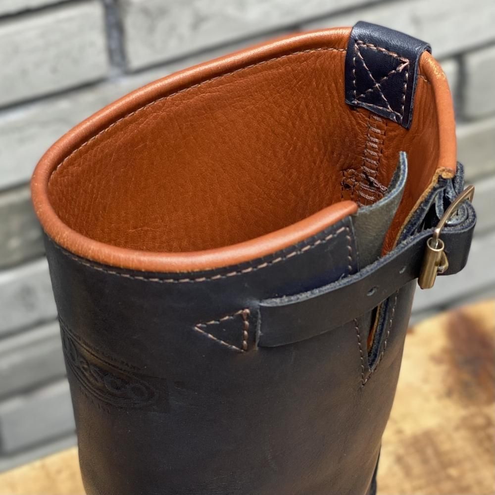 ストックブーツ】BOSS Navy #430Sole 10