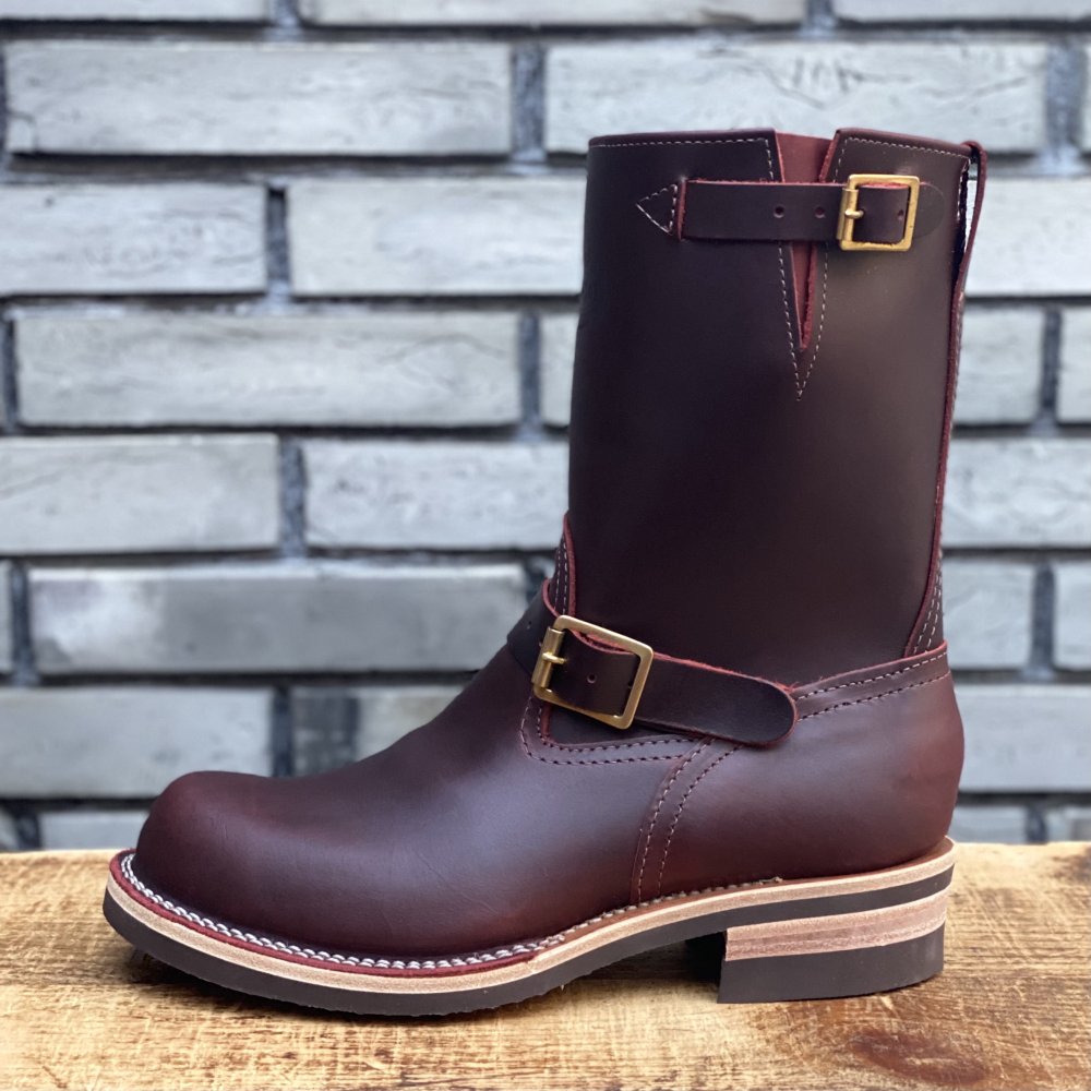 【オーダーメイド】BOSS Burgundy #700sole Bubble Toe 9