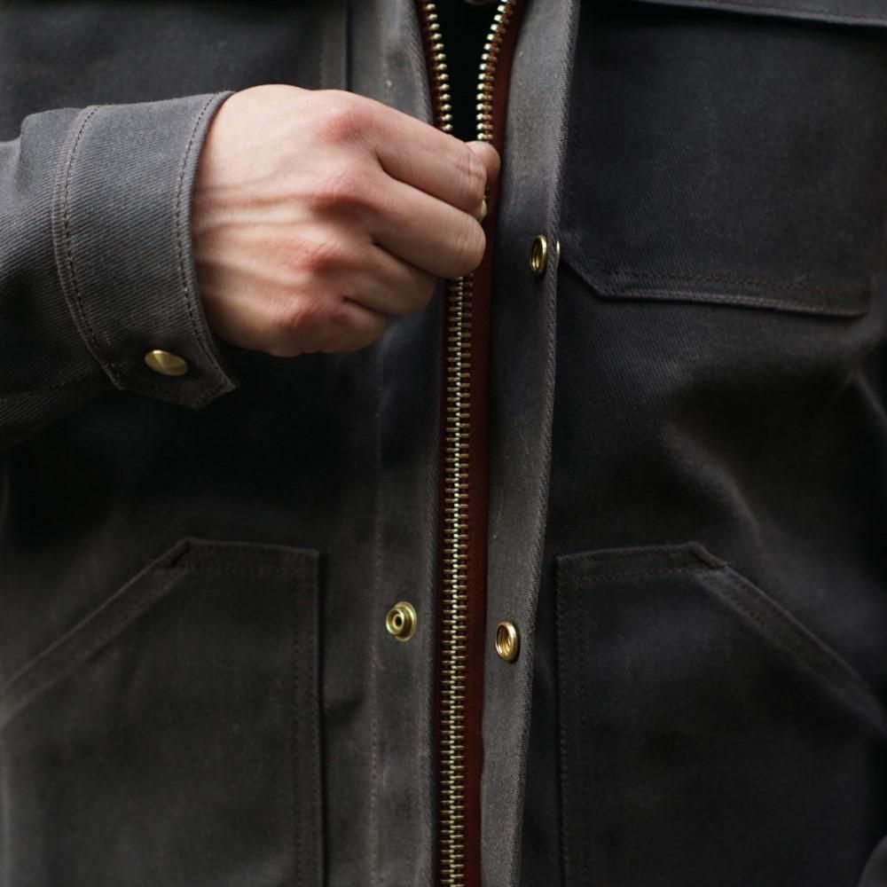 SHIP JOHN】Wills Jacket - Waxed Canvas〈Brown〉 - WESCO JAPAN 