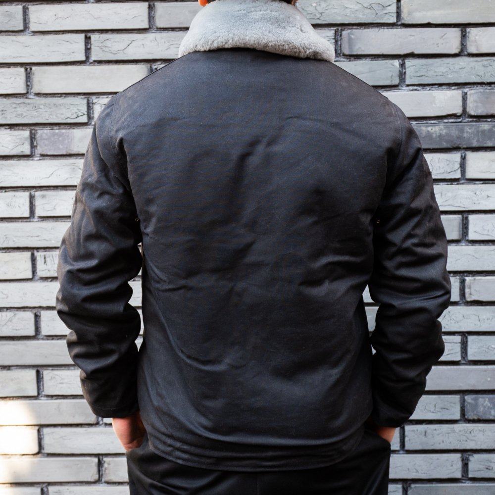 WESCO×DEHEN N-1 JACKET -Black/Silver- - WESCO JAPAN ONLINE SHOP