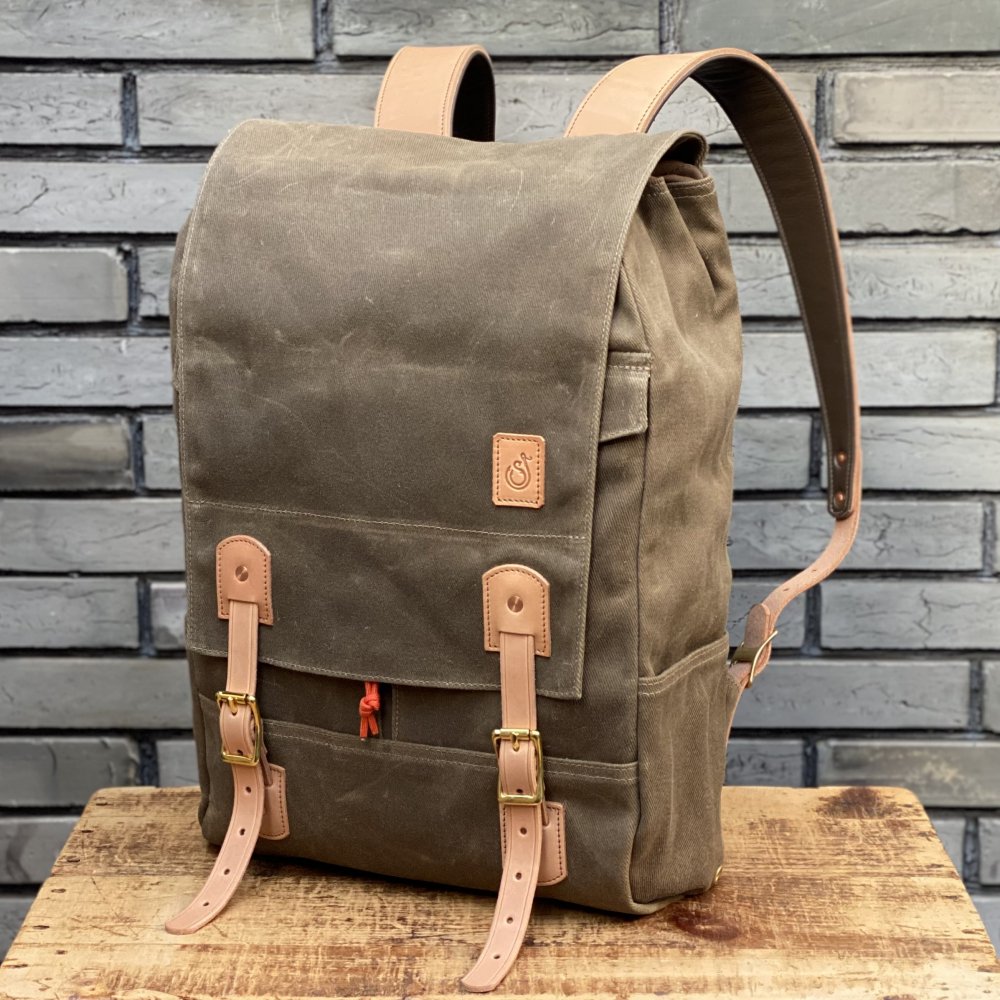 【SHIP JOHN】Waylon Backpack〈Tan×Natural〉- WESCO JAPAN ONLINE SHOP