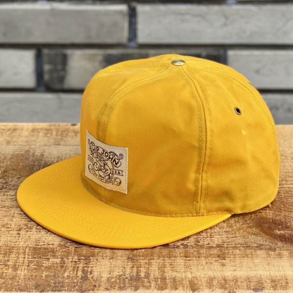 【SHIP JOHN】Waxed Wills Hat - Mustard - WESCO JAPAN ONLINE SHOP