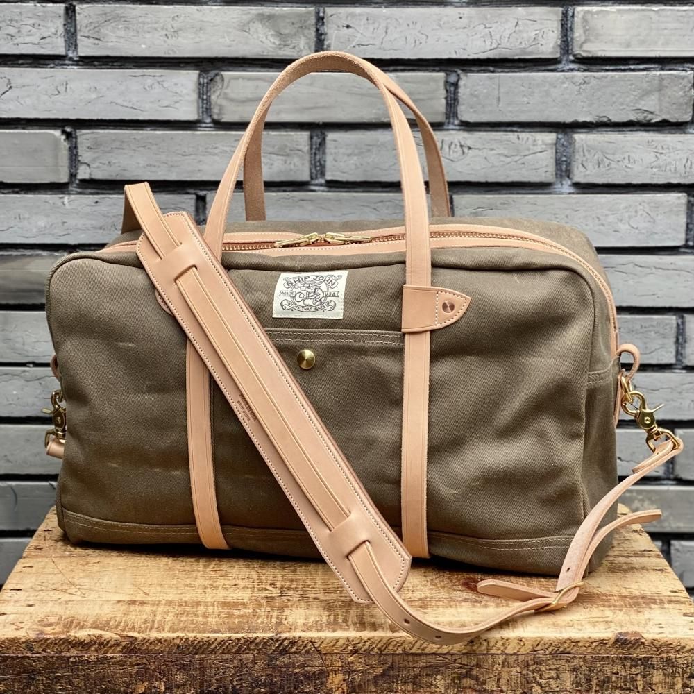 SHIP JOHN<br>Wagoner Duffle BagTanNatural