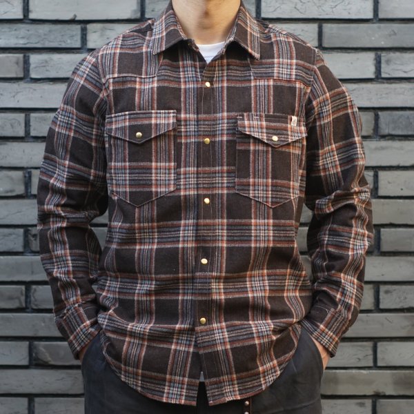 【SHIP JOHN】Patton Shirt(Brown Plaid) - WESCO JAPAN ONLINE SHOP