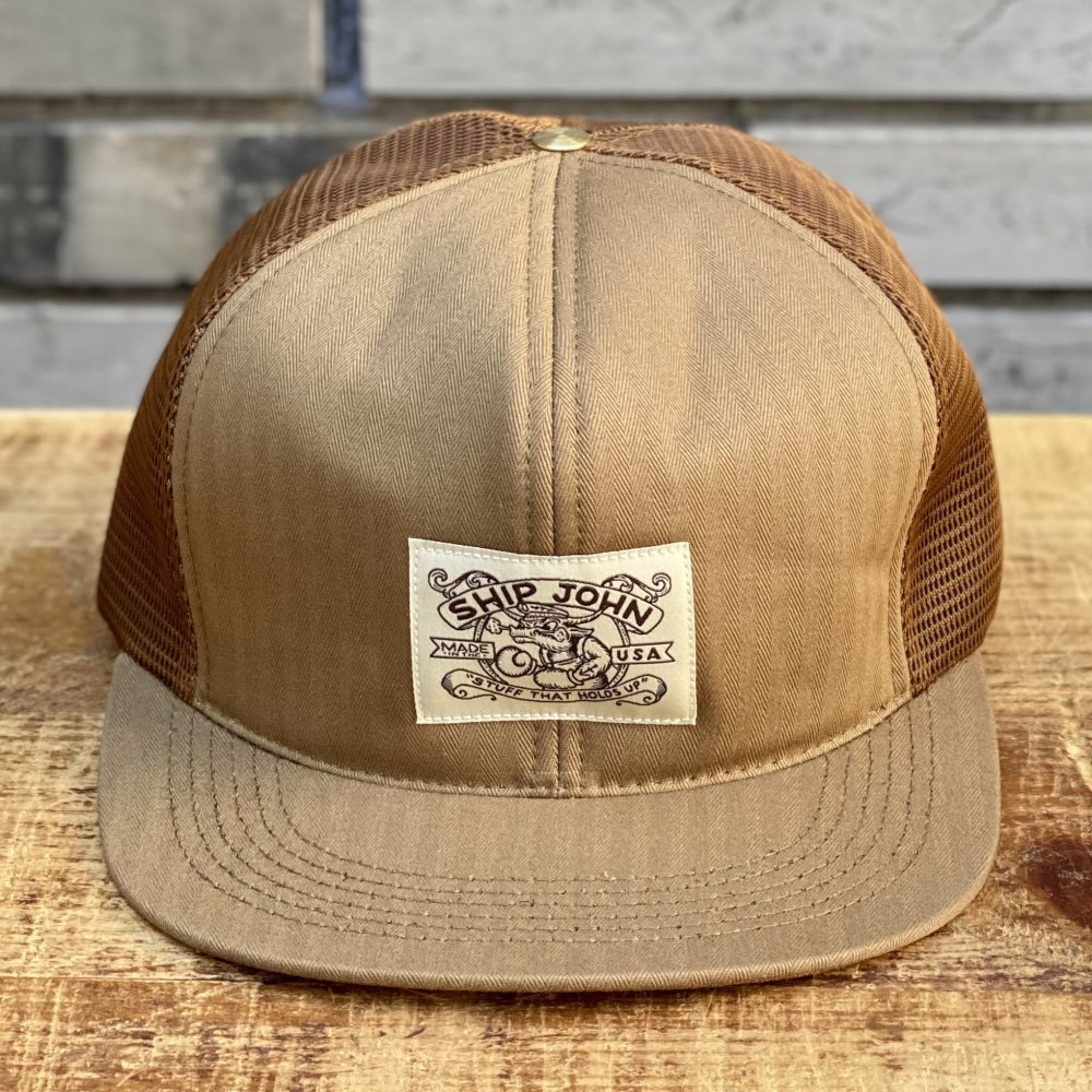 SHIP JOHN】Trucker Hat - Herringbone/Mesh - WESCO JAPAN ONLINE SHOP