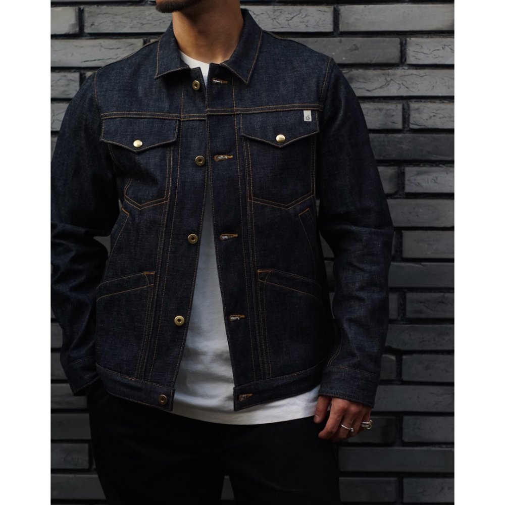 【SHIP JOHN】Ramblin' Jacket - Indigo Selvedge Denim - WESCO JAPAN ONLINE SHOP