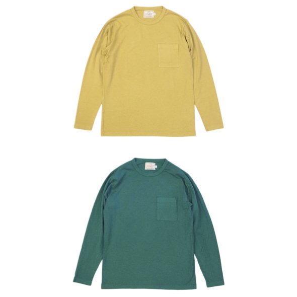 DEHENHeavy Duty Long Sleeve Tee(2024SS) - Single Pocket 2colors