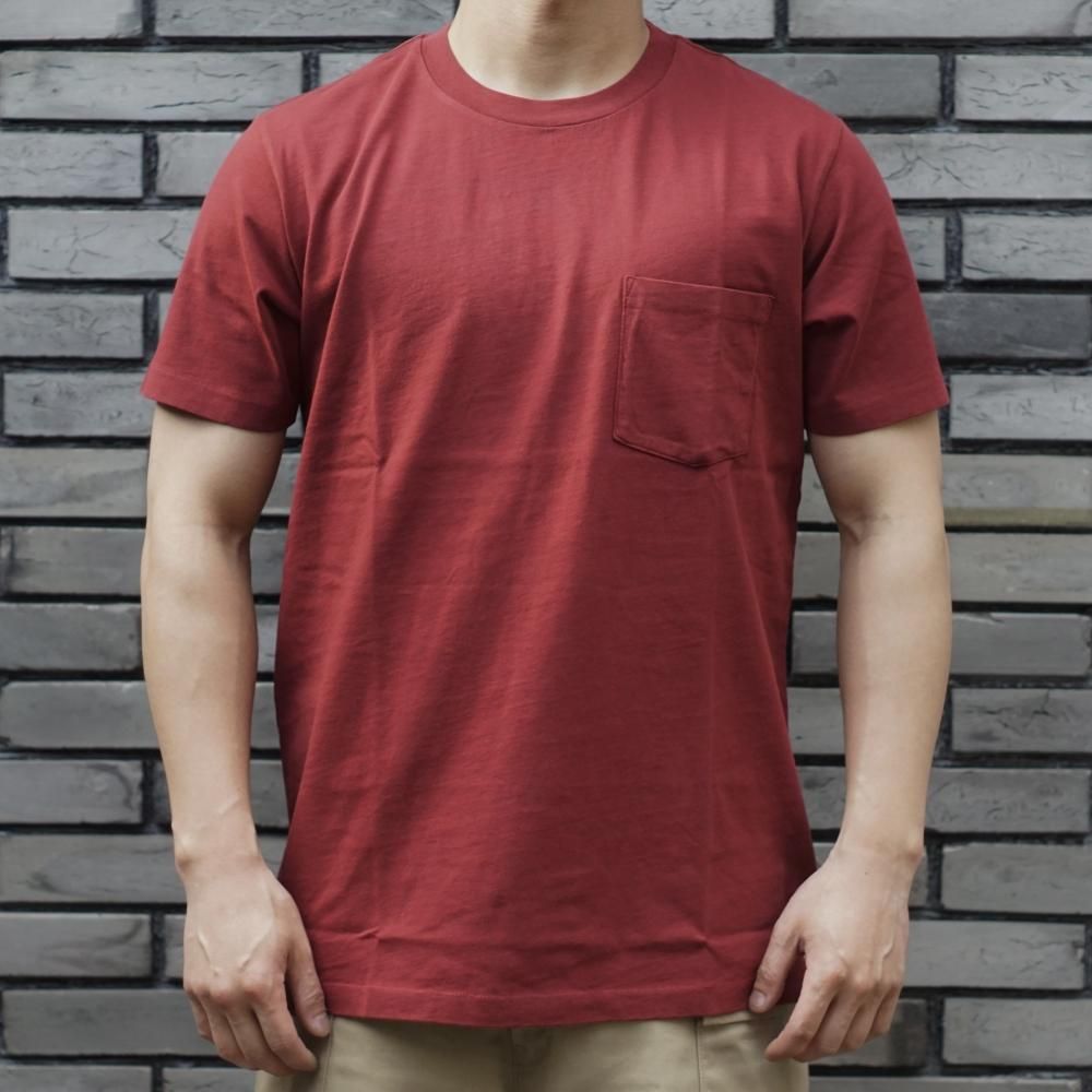 SHIP JOHNMarc Maroon<br>Pocket Tee V2 - Single