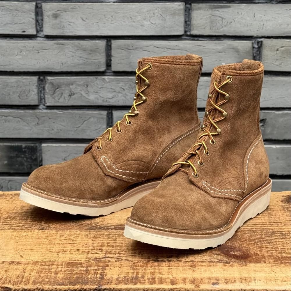 ڥȥå֡ġ<br>JOBMASTER British Tan Domane Roughout Regular Toe #4014sole Half Slips9C