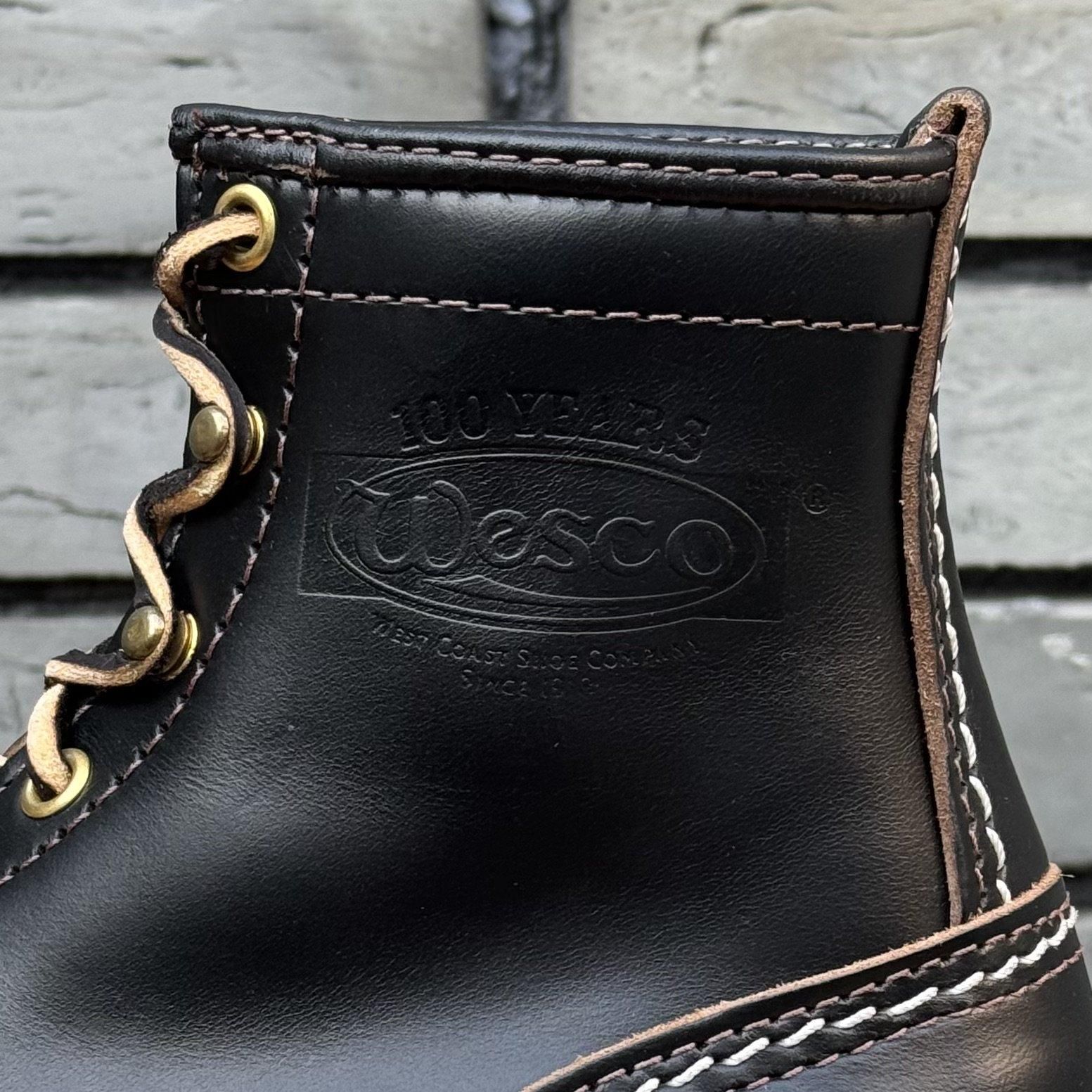 限定モデル】Horween Black Horsehide Jobmaster 7