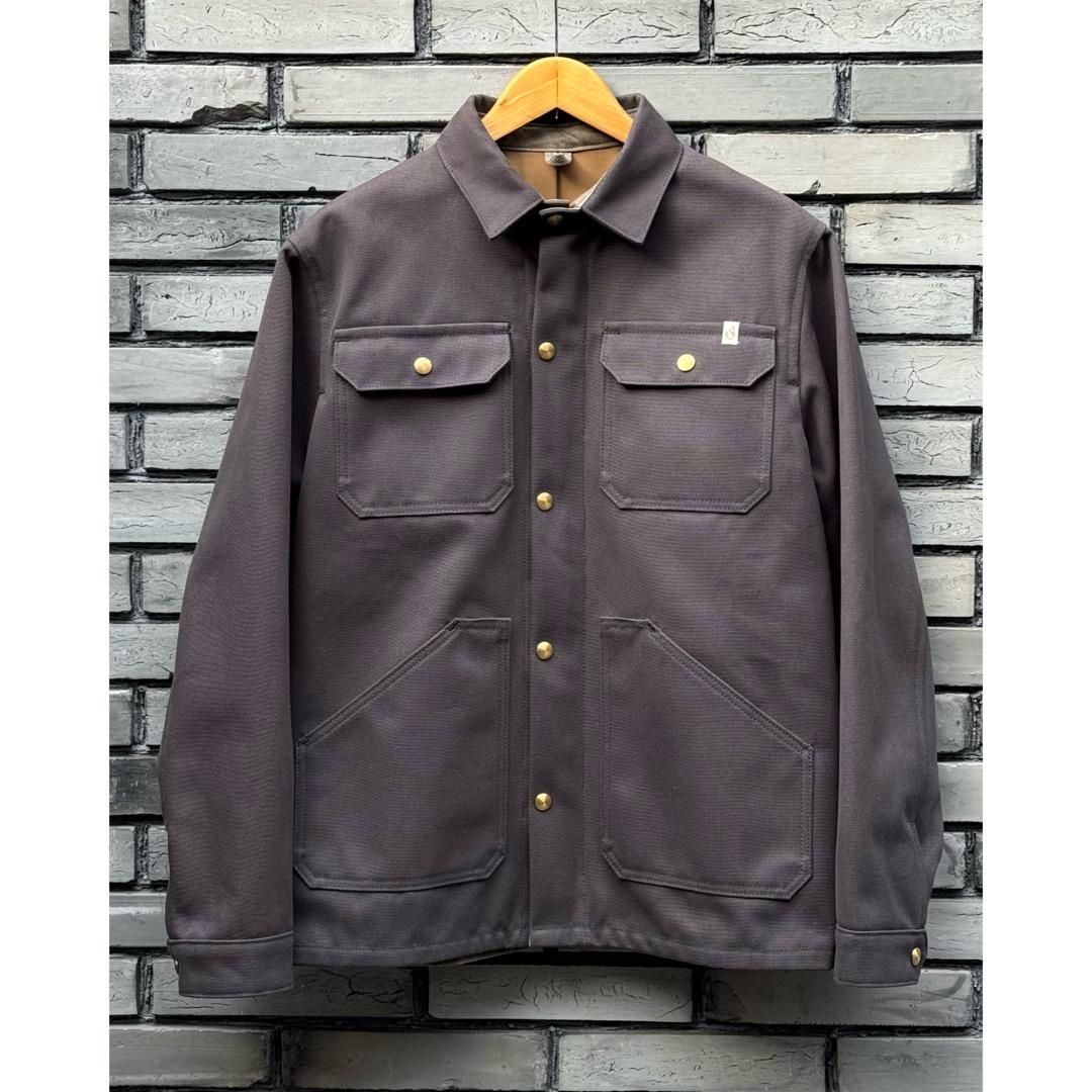 SHIP JOHN】Wills Jacket V2 - Waxed Canvas〈Battleship Grey