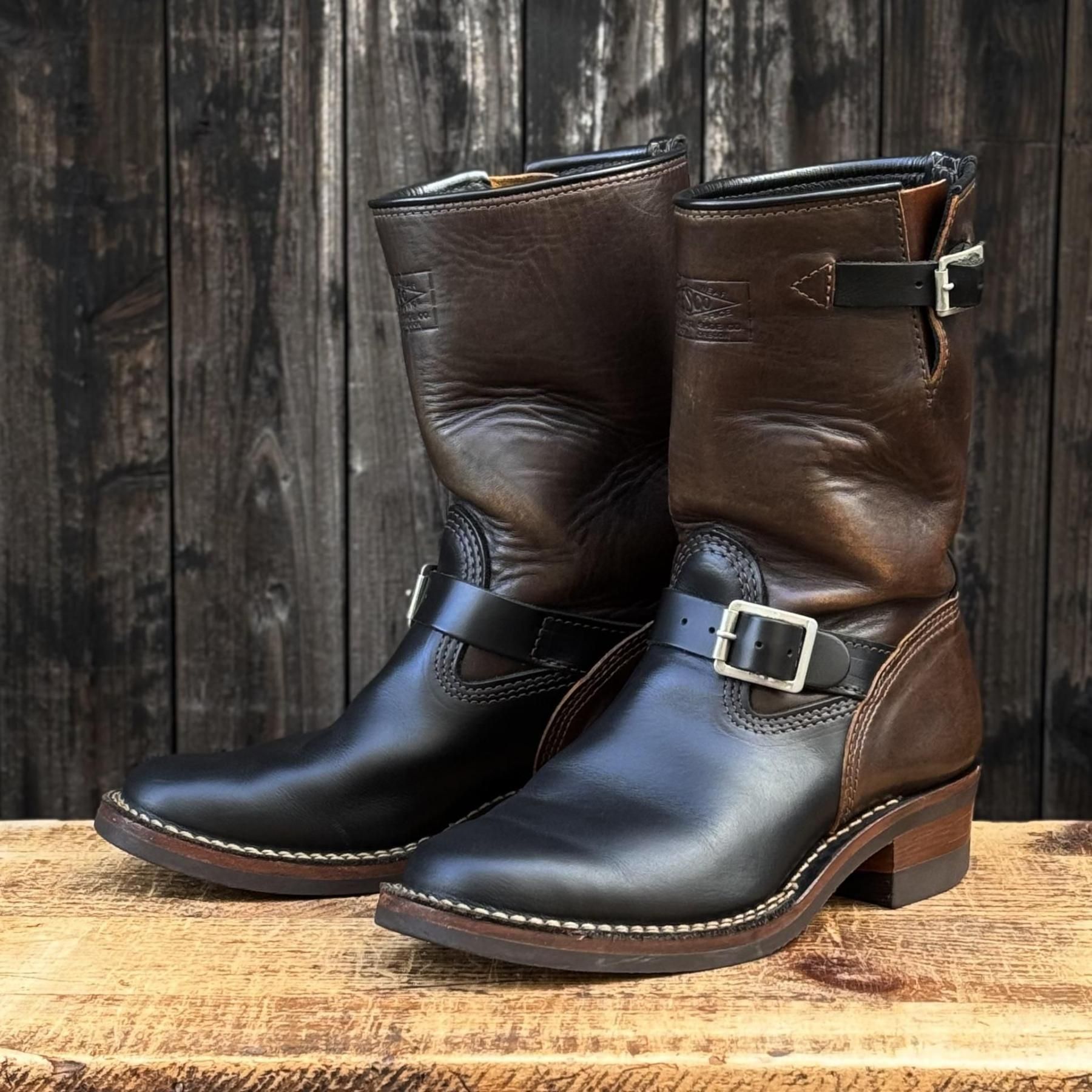 YOUR WESCO】Horsehide Narrow Wesco Engineer Boots 10