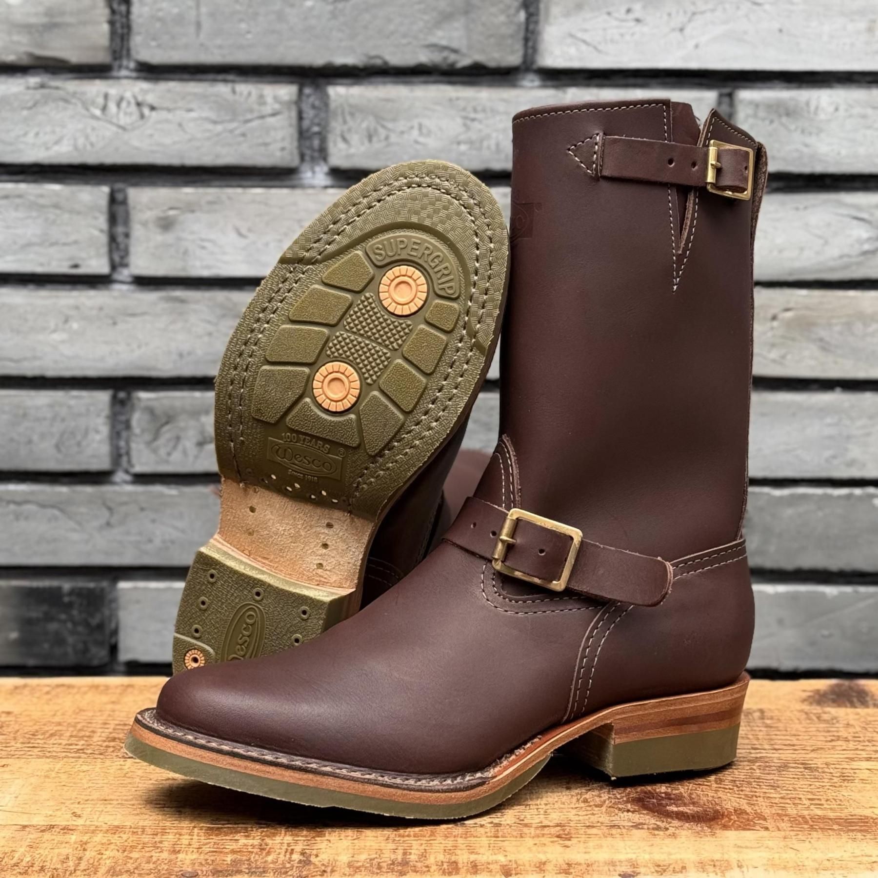 ストックブーツ】BOSS Brown 8