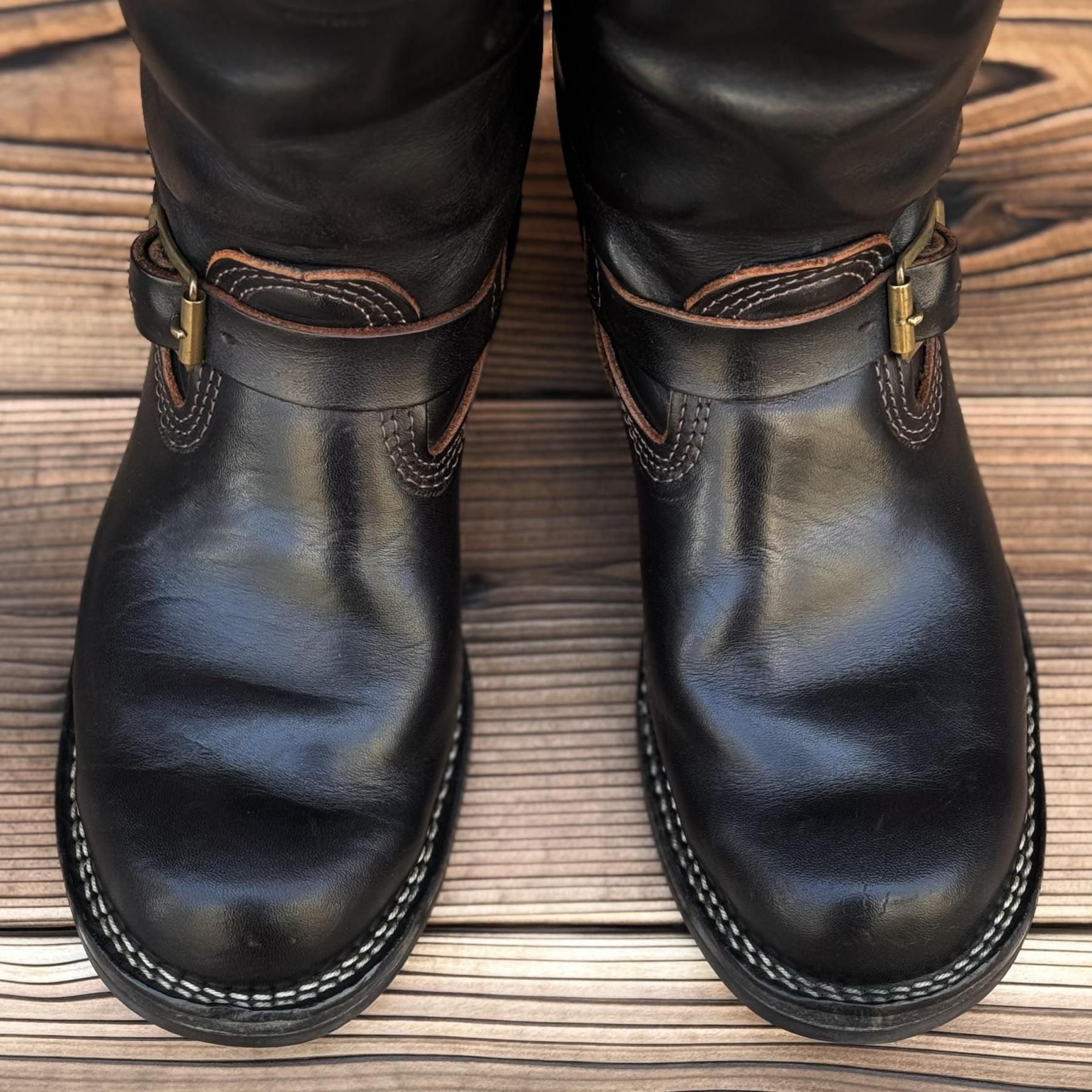 YOUR WESCO】CENTURY BOSS Black Horsehide 10