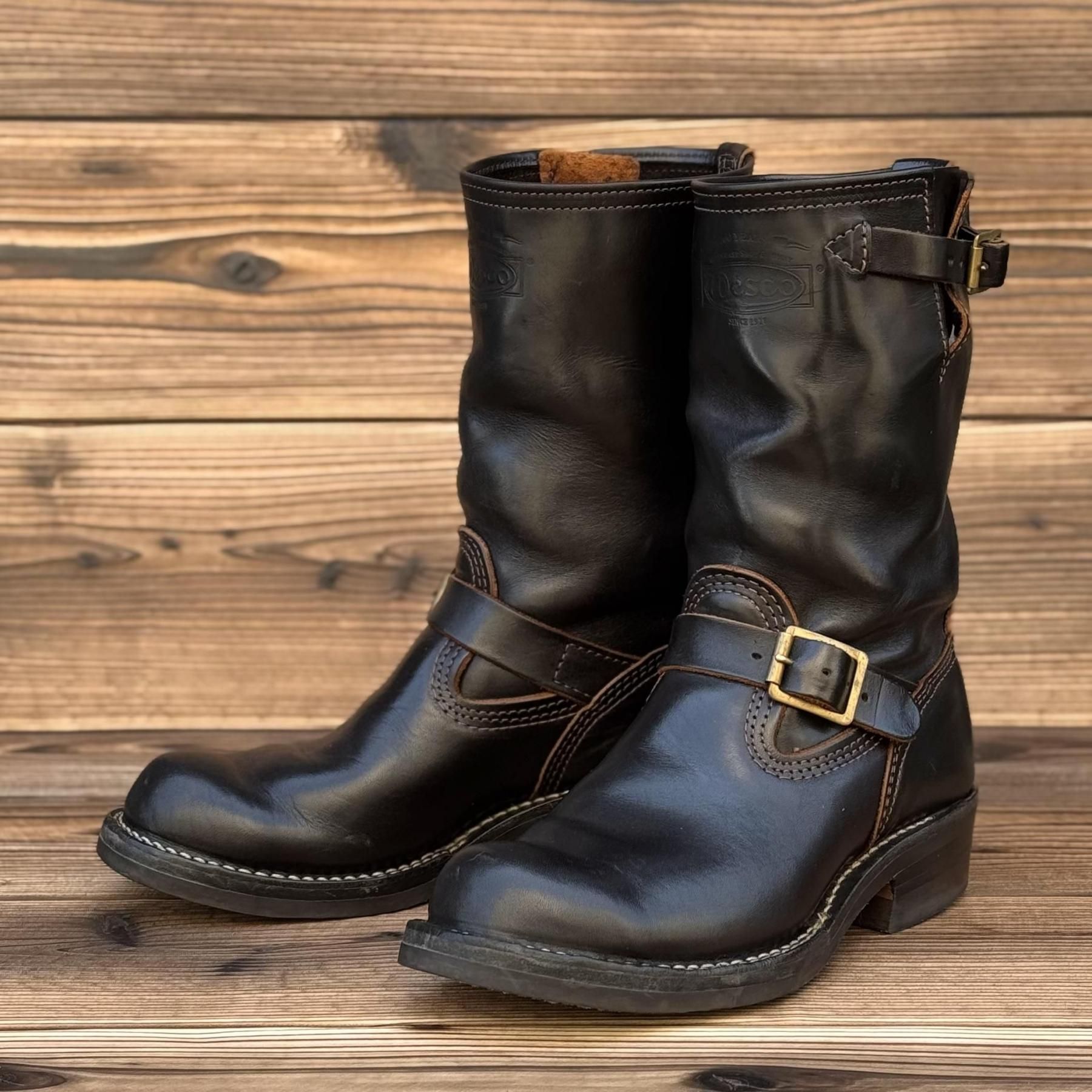 YOUR WESCOCENTURY BOSS Black Horsehide 10