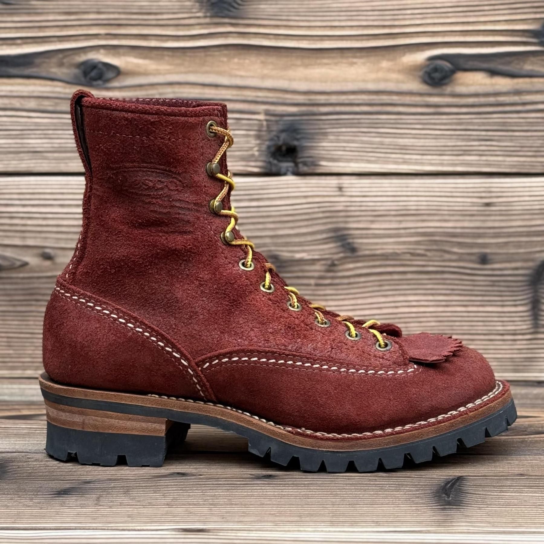 YOUR WESCO】JOBMASTER Roughout Burgundy 8