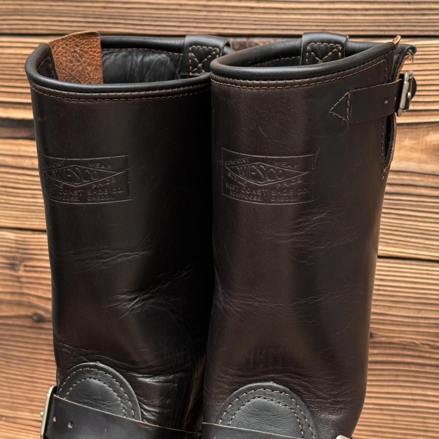 YOUR WESCO】CHAMPION BOSS Black Nautilus x Black Horsehide