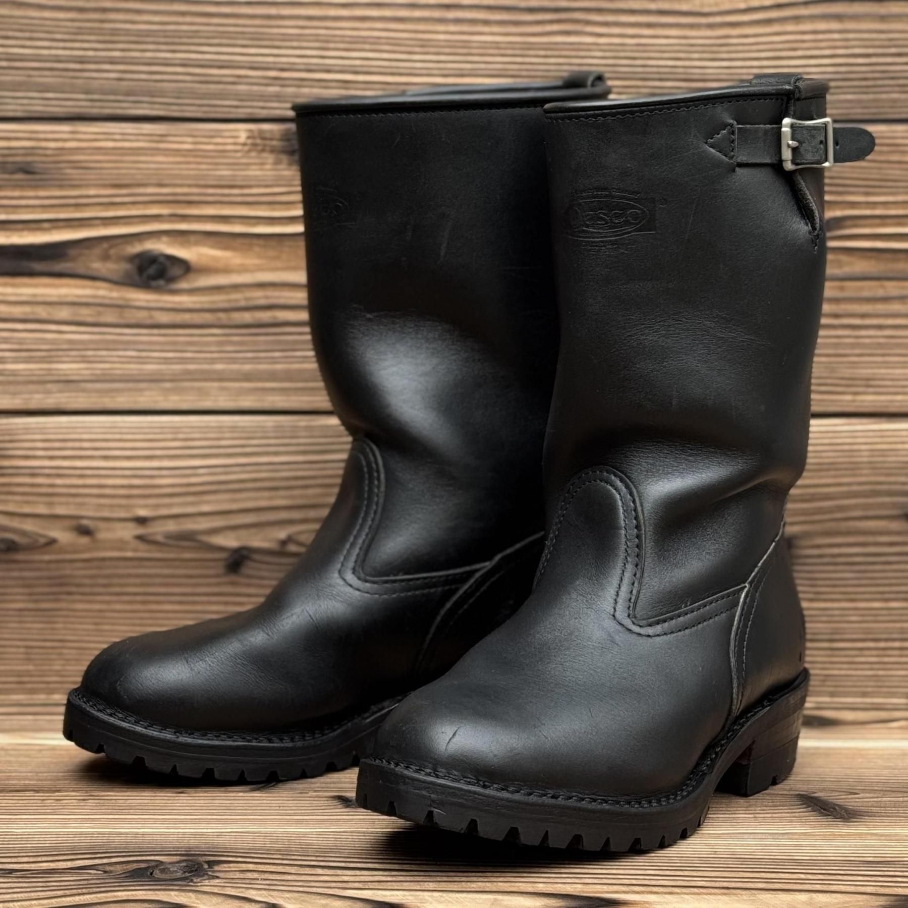 ウエスコブーツ］ WESCO BOOTS BOSS ブラック スムース