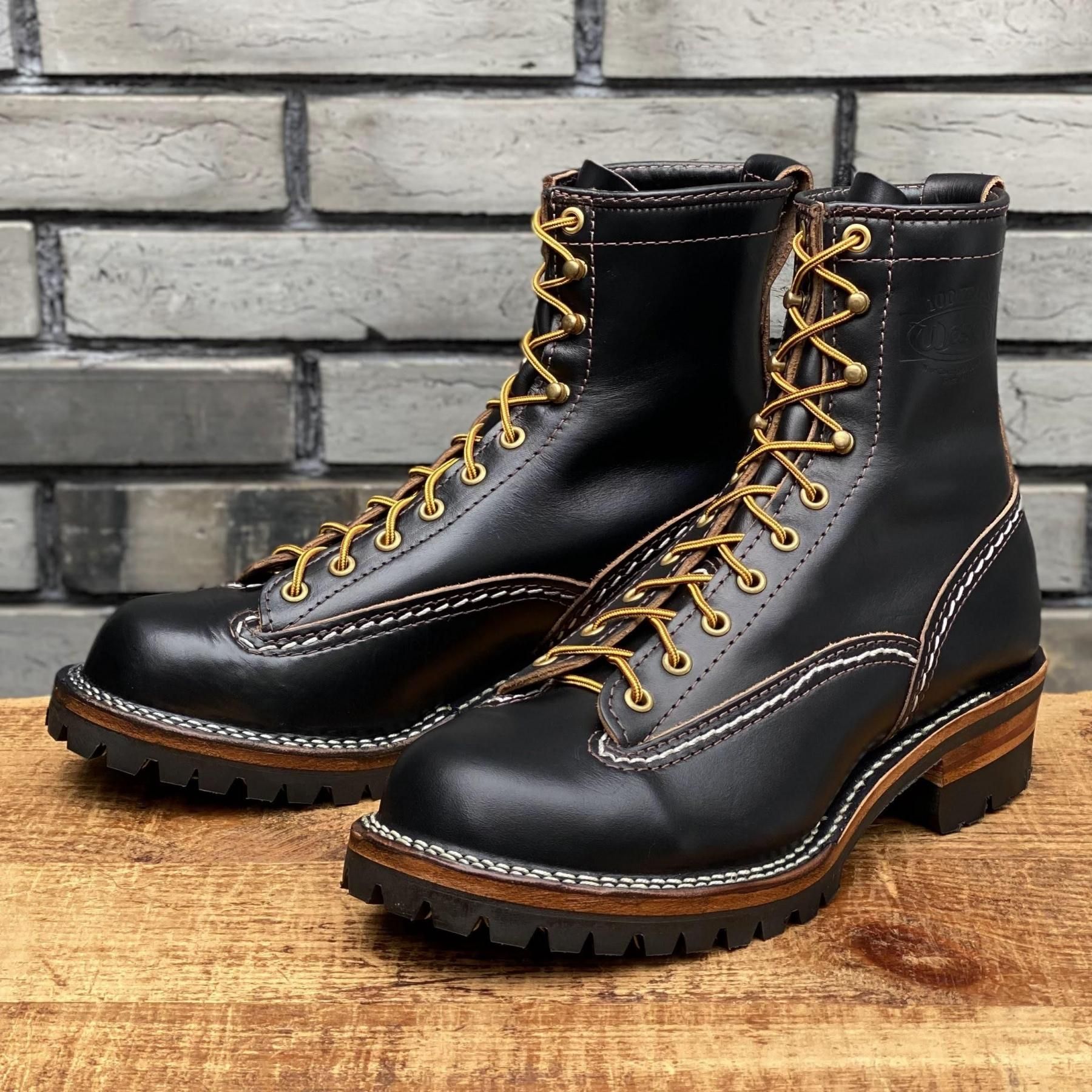 ڥᥤɡ<br>JOBMASTER Horween Black Horsehide 8