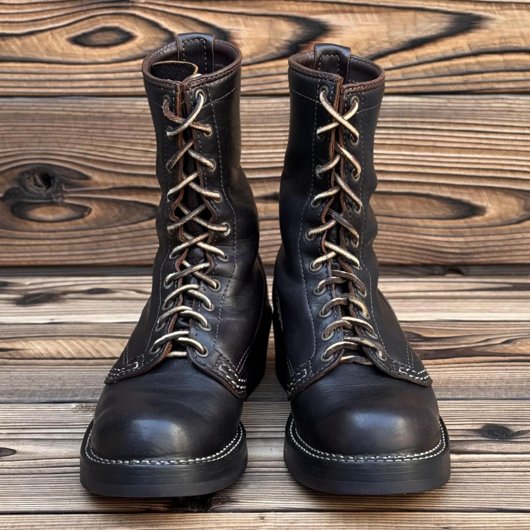 【超希少】WESCO JOBMASTER 1st YOUR WESCO】JOBMASTER 1st Black Horsehide 10