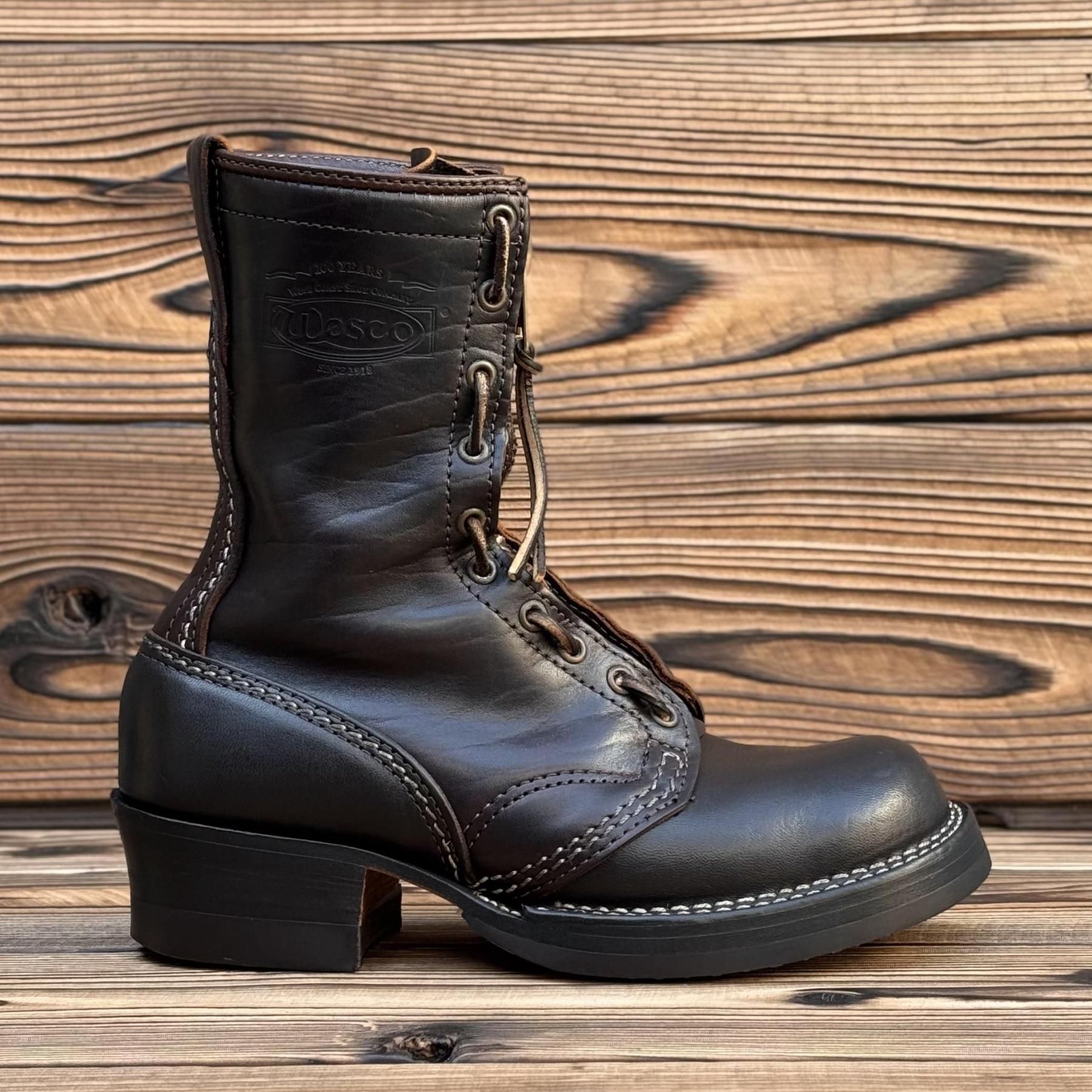 YOUR WESCO】JOBMASTER 1st Black Horsehide 10