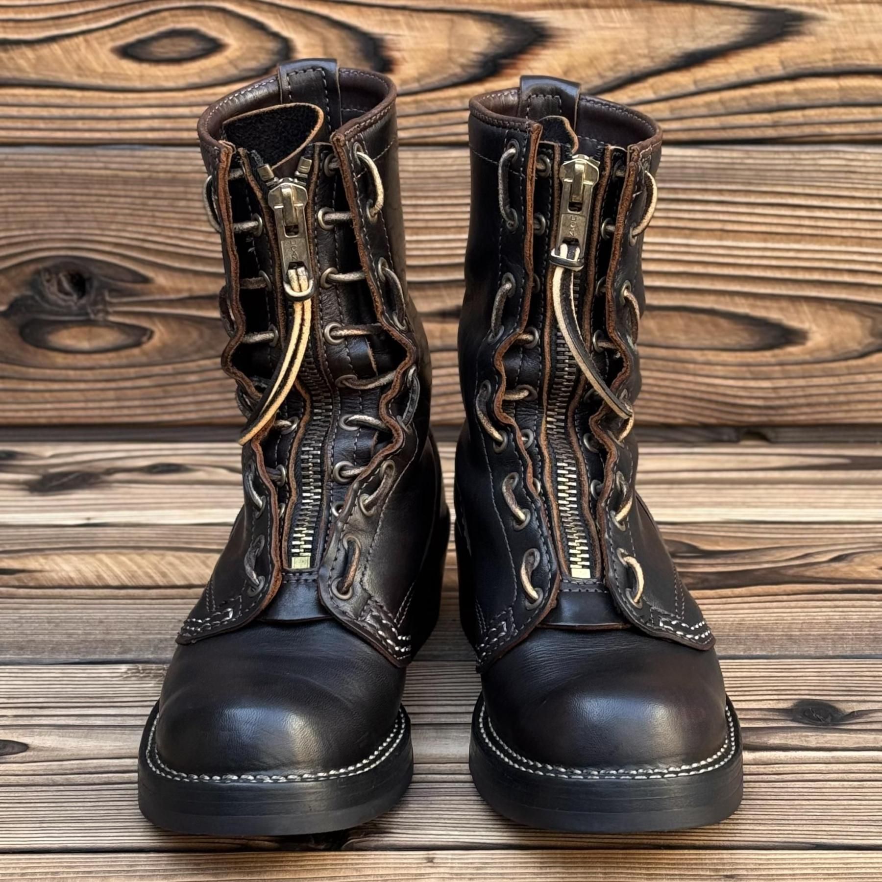 YOUR WESCO】JOBMASTER 1st Black Horsehide 10
