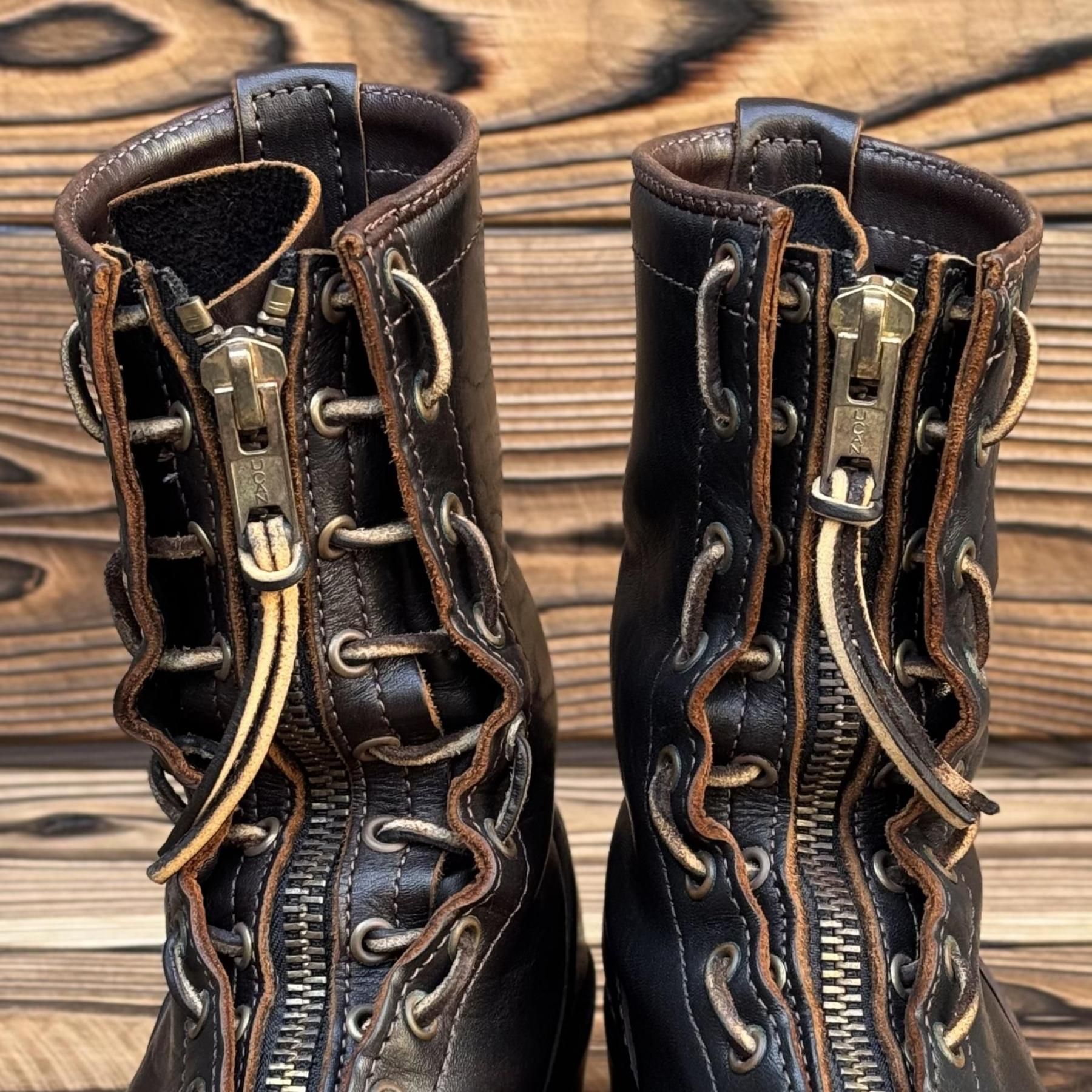 YOUR WESCO】JOBMASTER 1st Black Horsehide 10