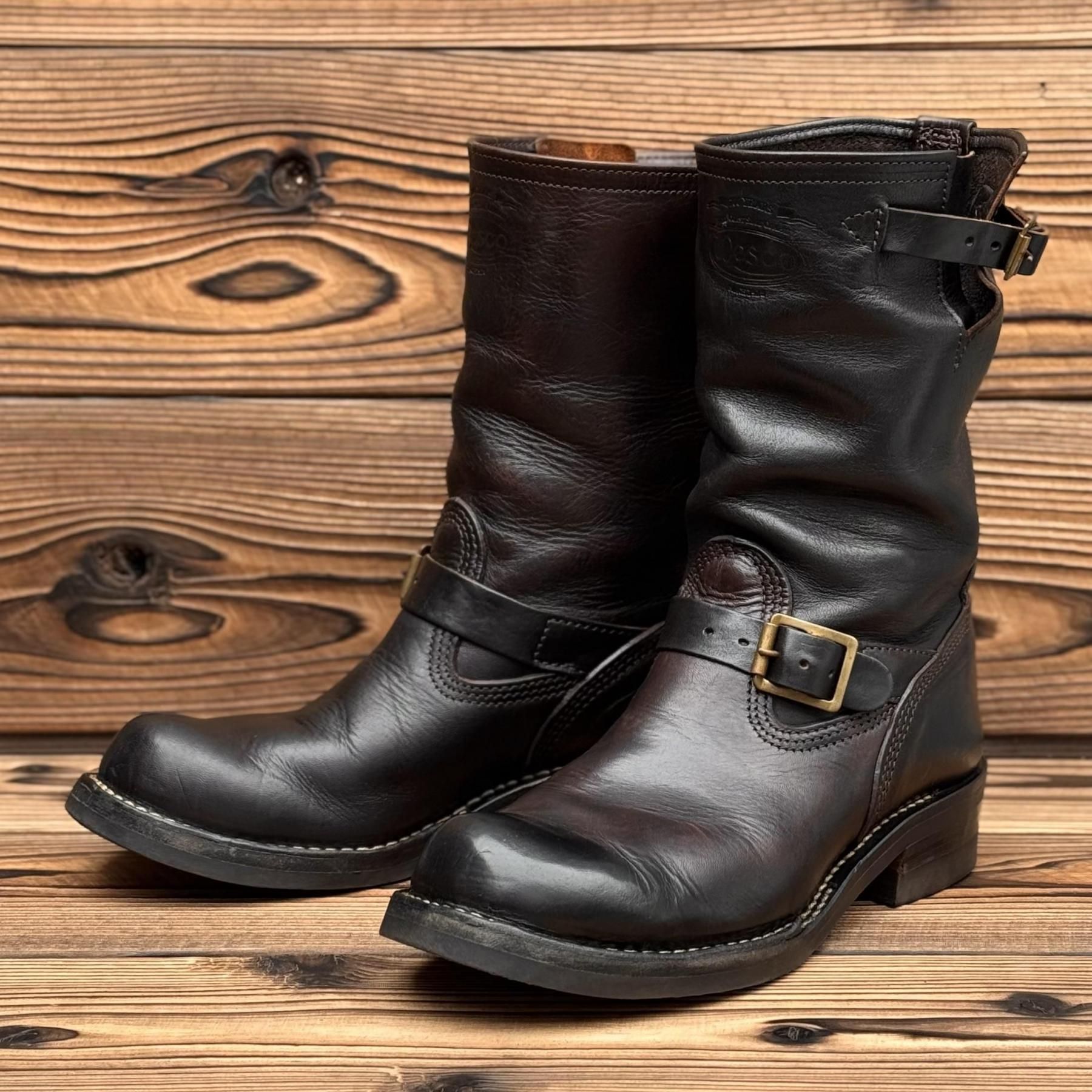 YOUR WESCOCENTURY BOSS Black Horsehide 10