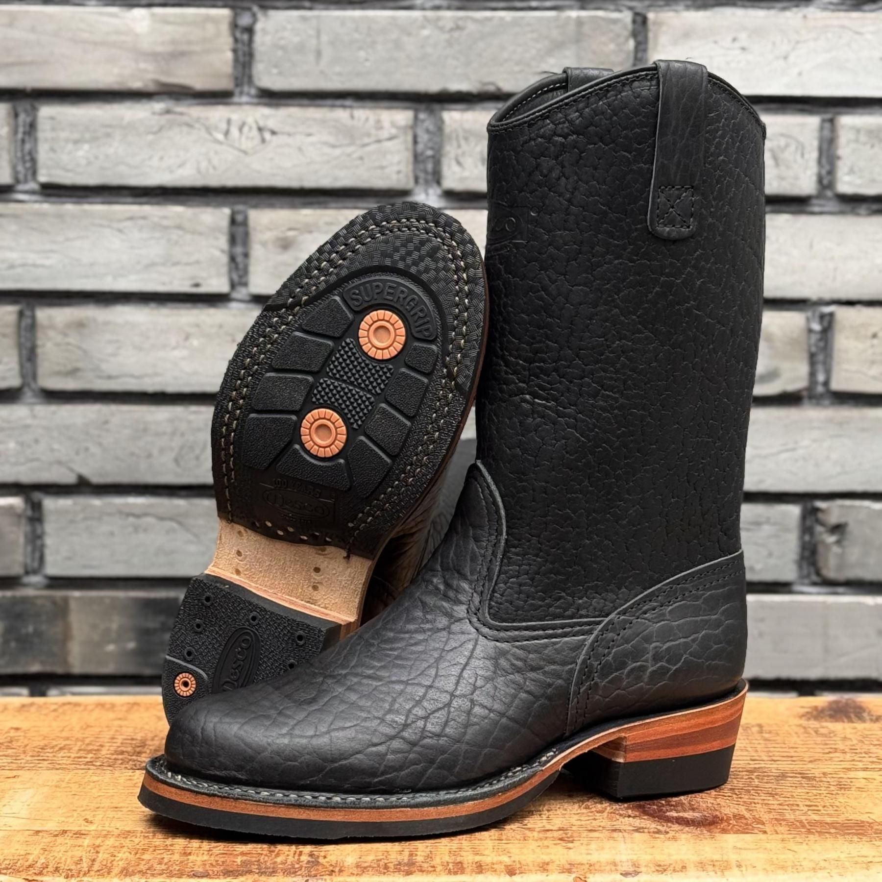 ストックブーツ】Black Bison 12