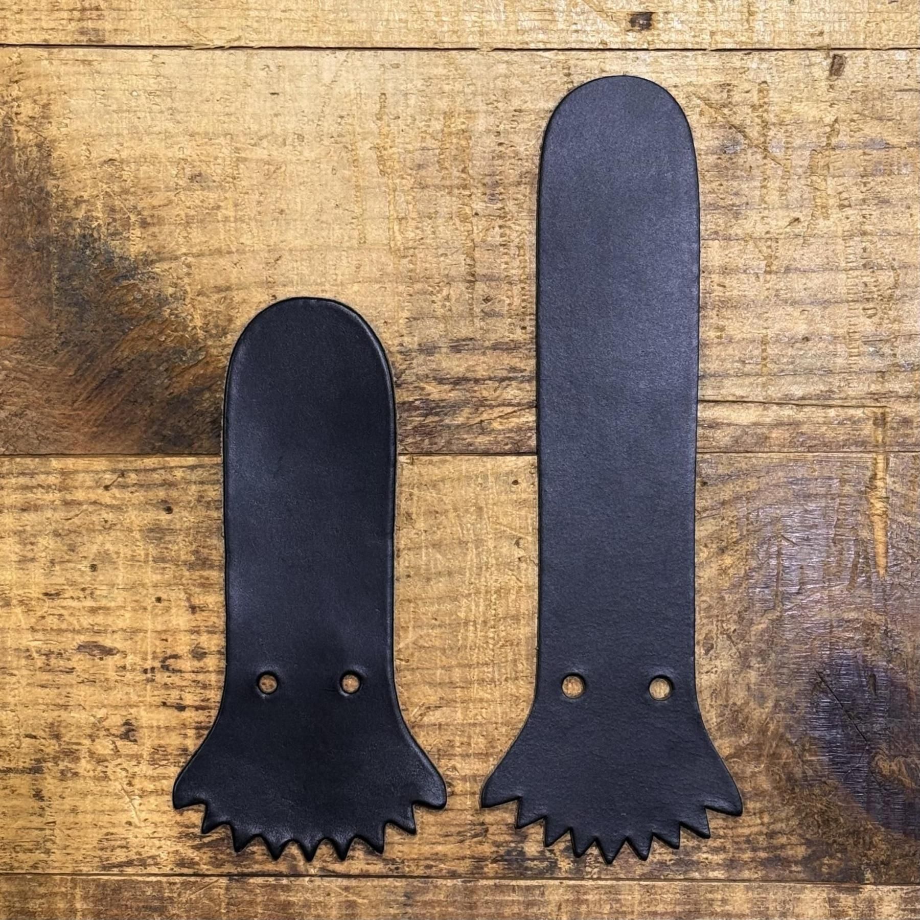 HORWEEN BLACK HORSEHIDE FALSE TONGUES (Short/Long)