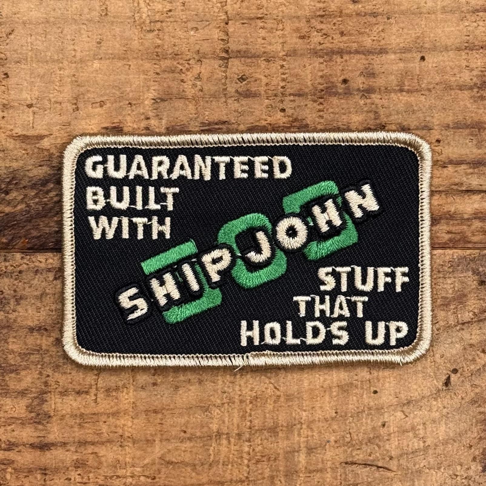 SHIP JOHN<br>503 Embroidered Patch