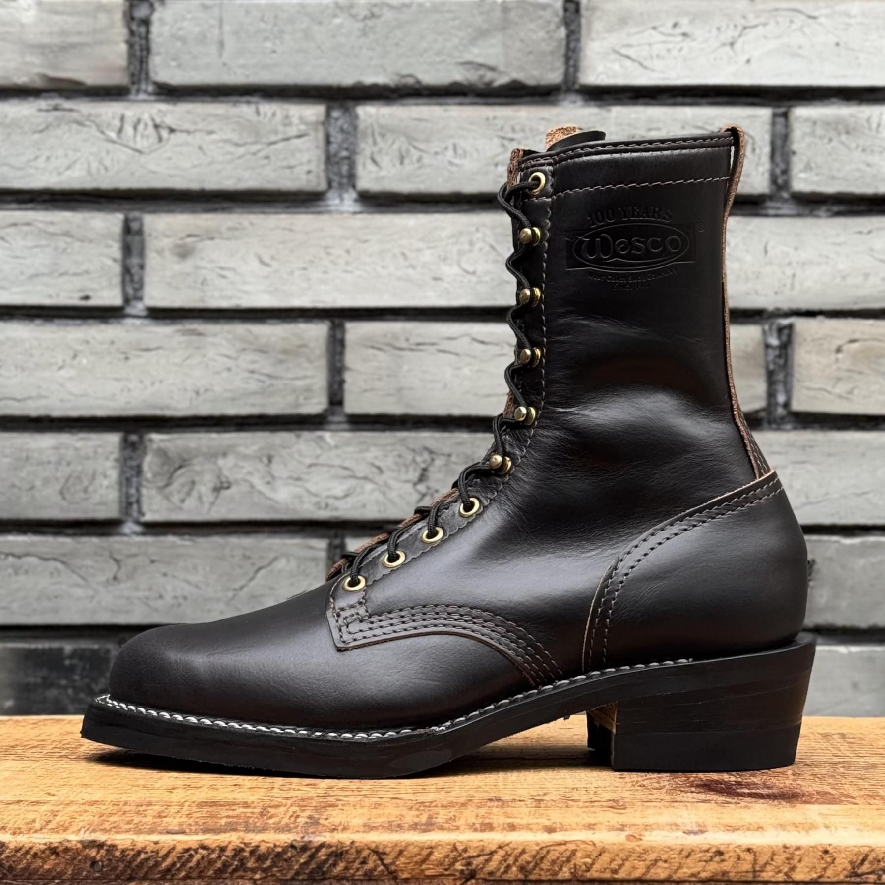 ストックブーツ】PACKER Black Double Shot 10