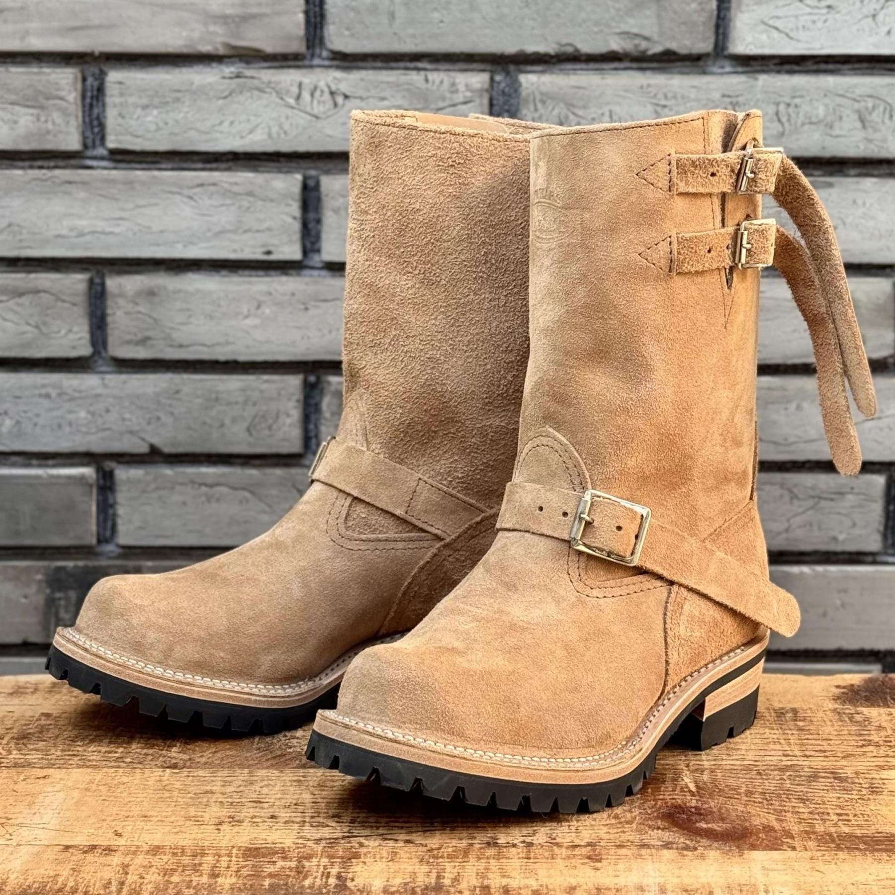 【ストックブーツ】<br>BOSS Roughout Burlap 10