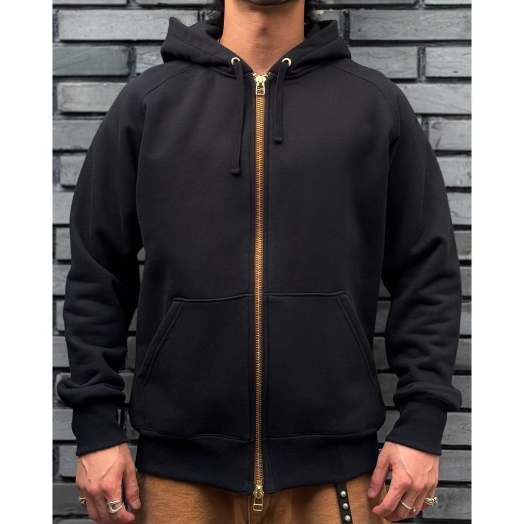 【SHIP JOHN】<br>Zip Hoodie - Ole Black Mk2