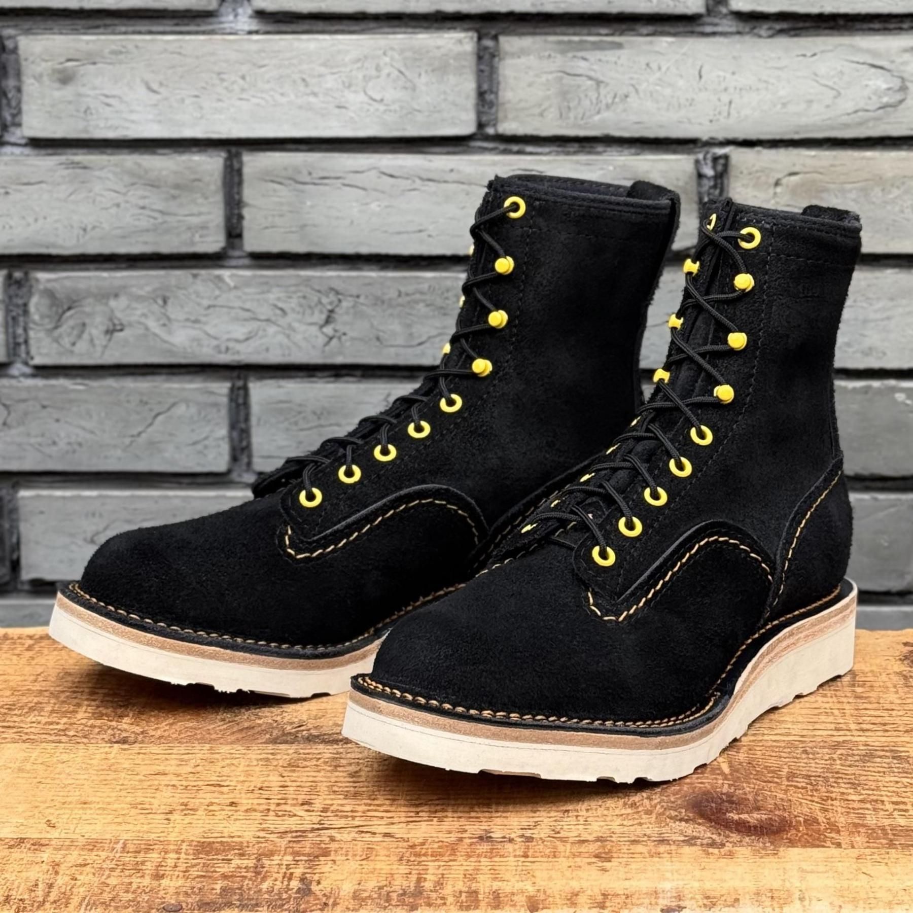 【ストックブーツ】<br>JOBMASTER Roughout Black 8