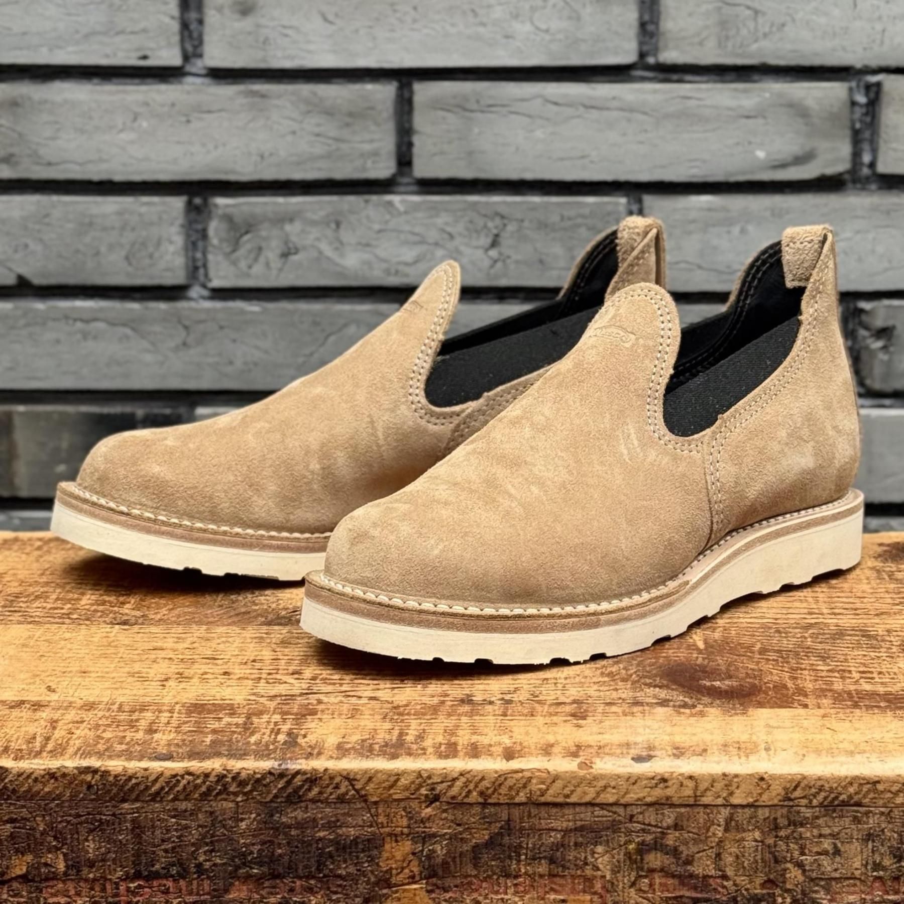 【ストックブーツ】<br>ROMEO Roughout Burlap #4014sole Nickel Stitching〈10E〉