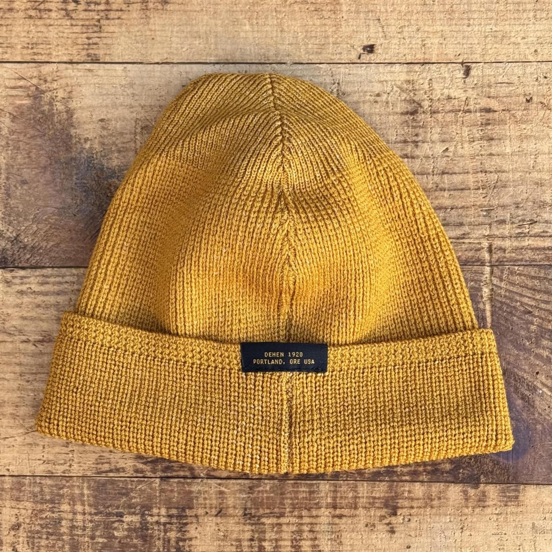 DEHEN<br>Wool Knit Watch Cap(2025FW) -Old Gold-
