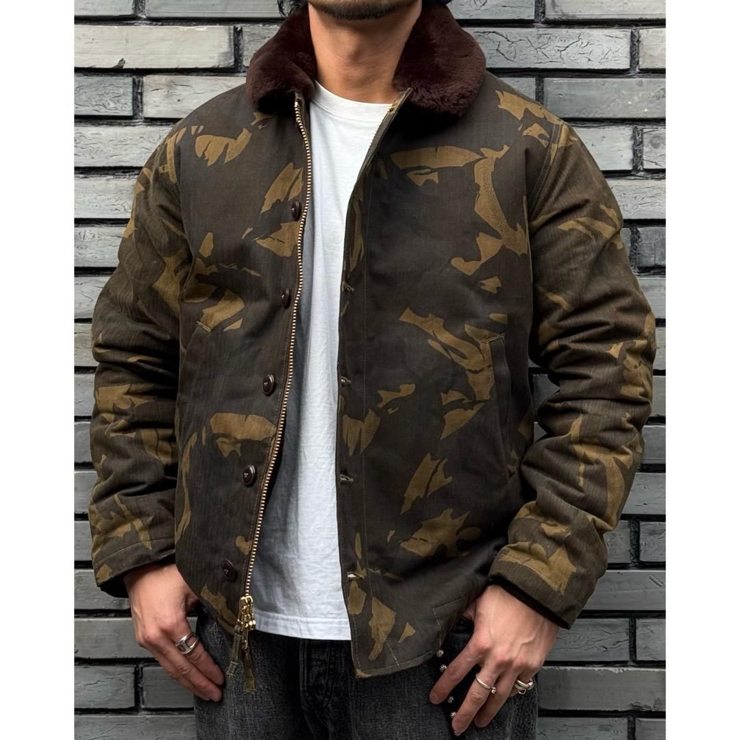 DEHEN<br>N-1 Deck Jacket -Darkwood Camouflage-