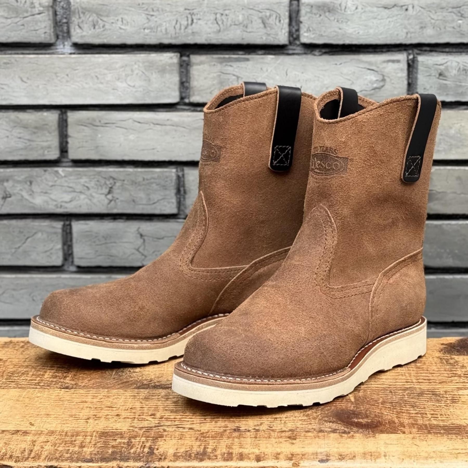 ストックブーツ】MORRISON Black Double Shot 9