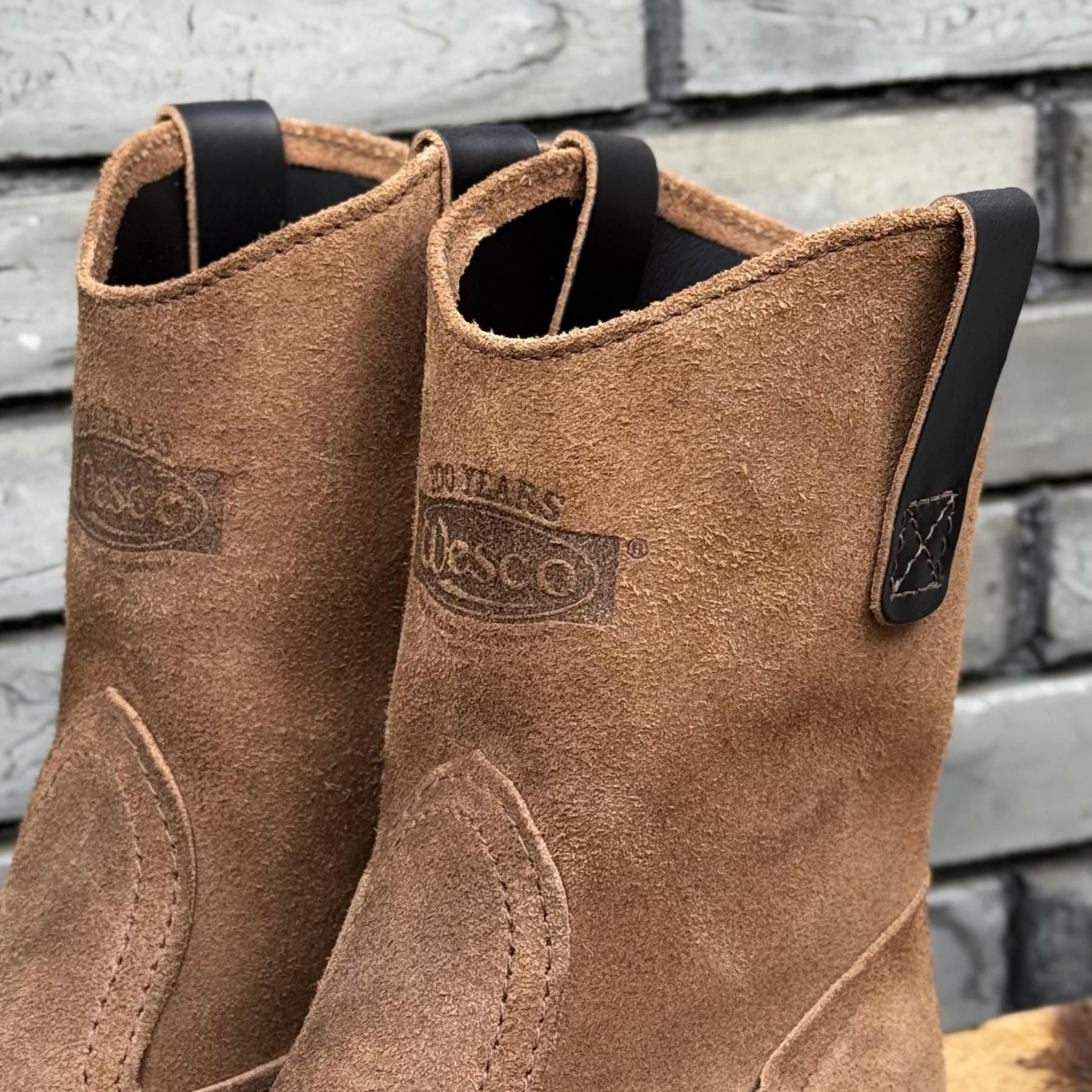 ストックブーツ】MORRISON Black Double Shot 9