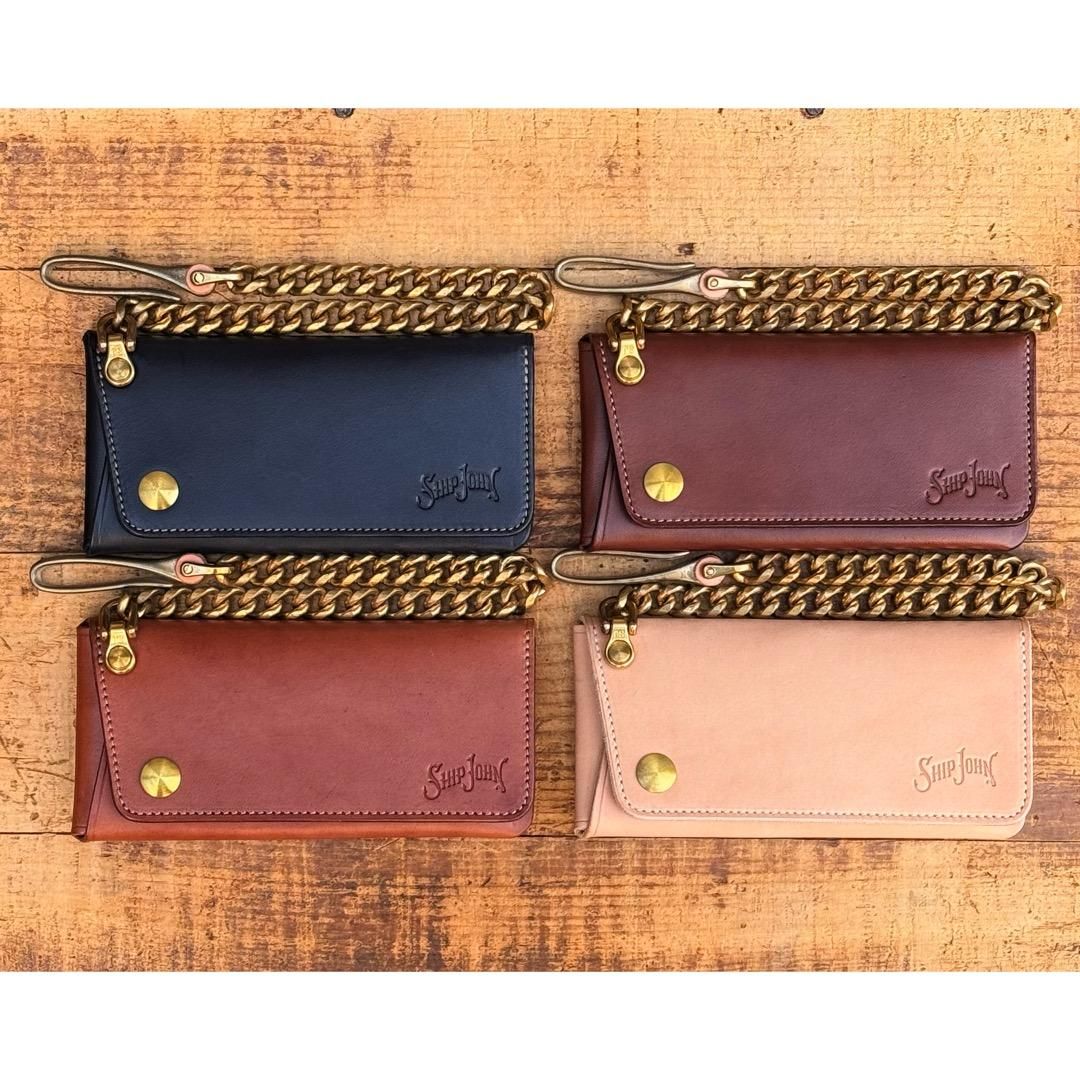 SHIP JOHN<br>Gibson Chain Wallet V24 colors