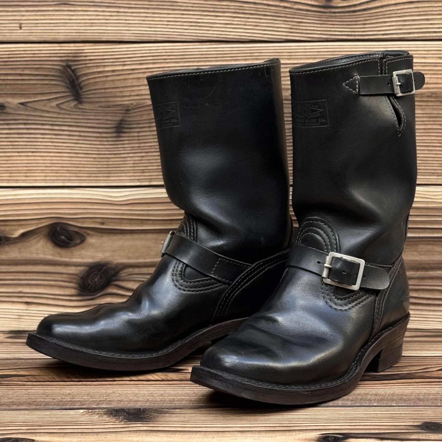 ��YOUR WESCO��Narrow Wesco Engineer Boots Black Fire 10