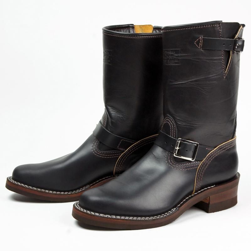 限定モデル】Horsehide Narrow Wesco Engineer Boots - CYCLEMAN 