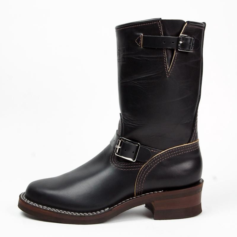 限定モデル】Horsehide Narrow Wesco Engineer Boots - CYCLEMAN ...